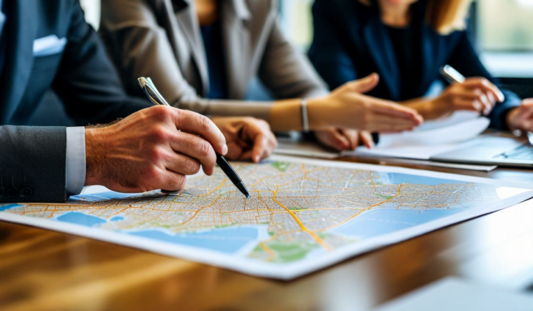 OOH campaign brief development meeting